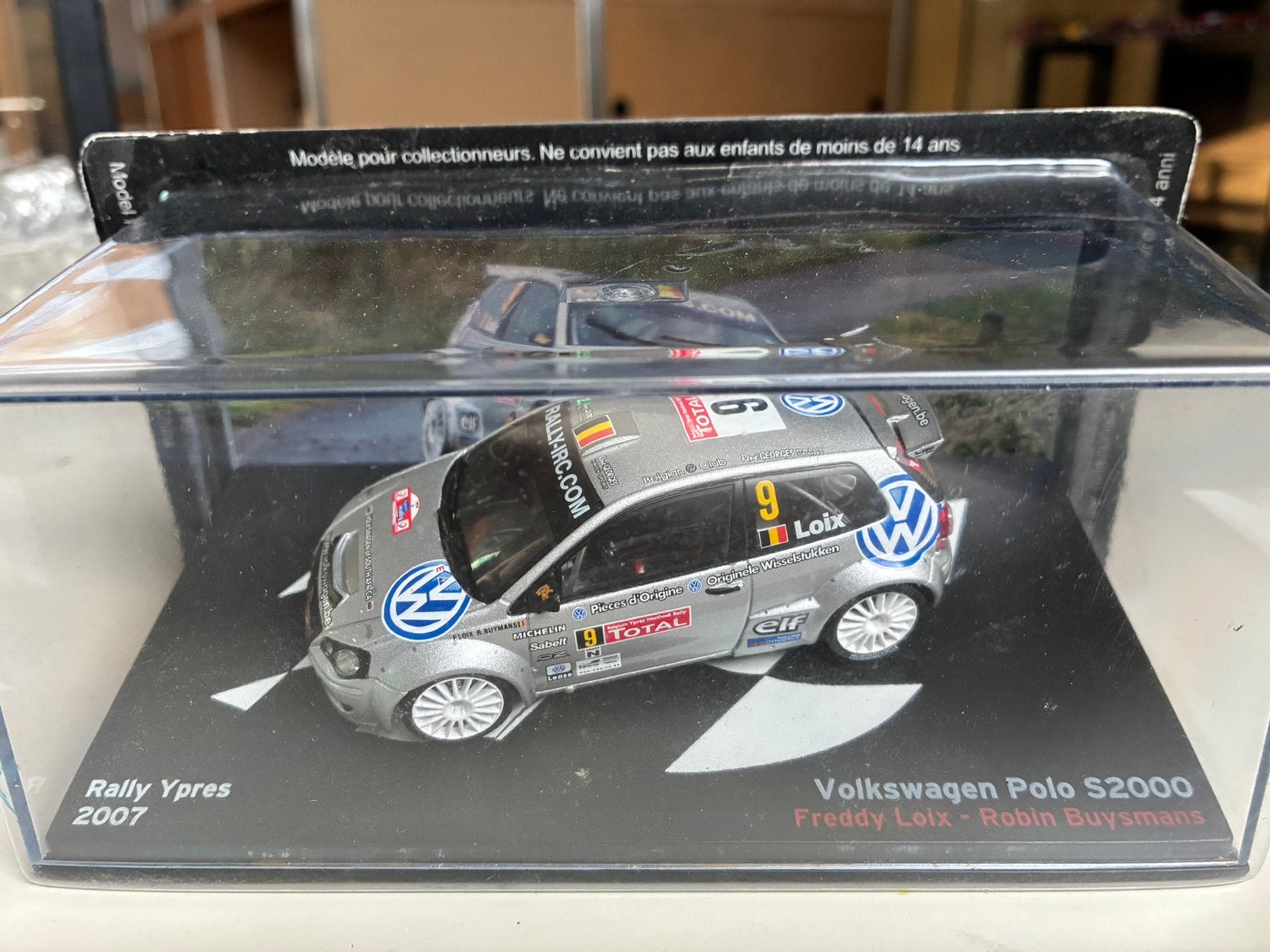 1/43 Volkswagen Polo S2000. Rally Ypres 2007. Freddy Loix, Ophalen, Nieuw, Auto, Overige merken