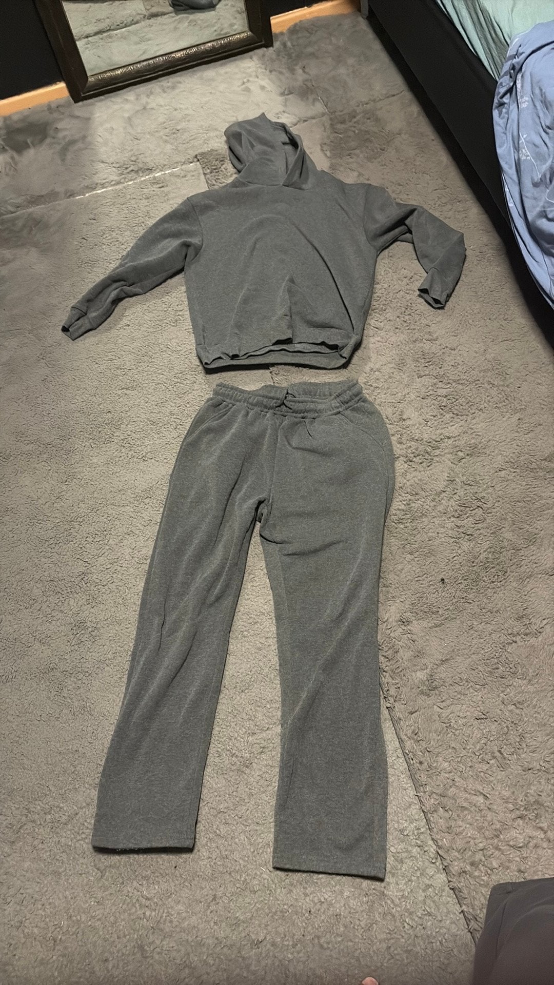 Casual sweatshirtset voor heren, maat M, Kleding | Heren, Truien en Vesten, Ophalen, Nieuw, Maat 48/50 (M), Grijs