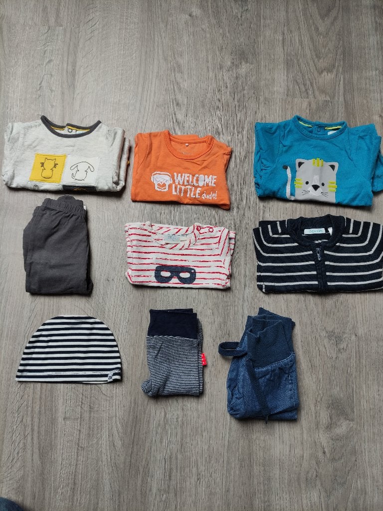 Kledingpakket jongen - maat 56, Kinderen en Baby's, Ophalen of Verzenden, Gebruikt, Maat 56