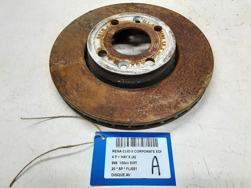 FREIN DISQUE AVANT Renault Clio V (RJAB) (01-2019/-), Renault, Utilisé, Peter-Huppertz-Straße 5
51063  Köln, DE, Dialog.deutschland@renault.de