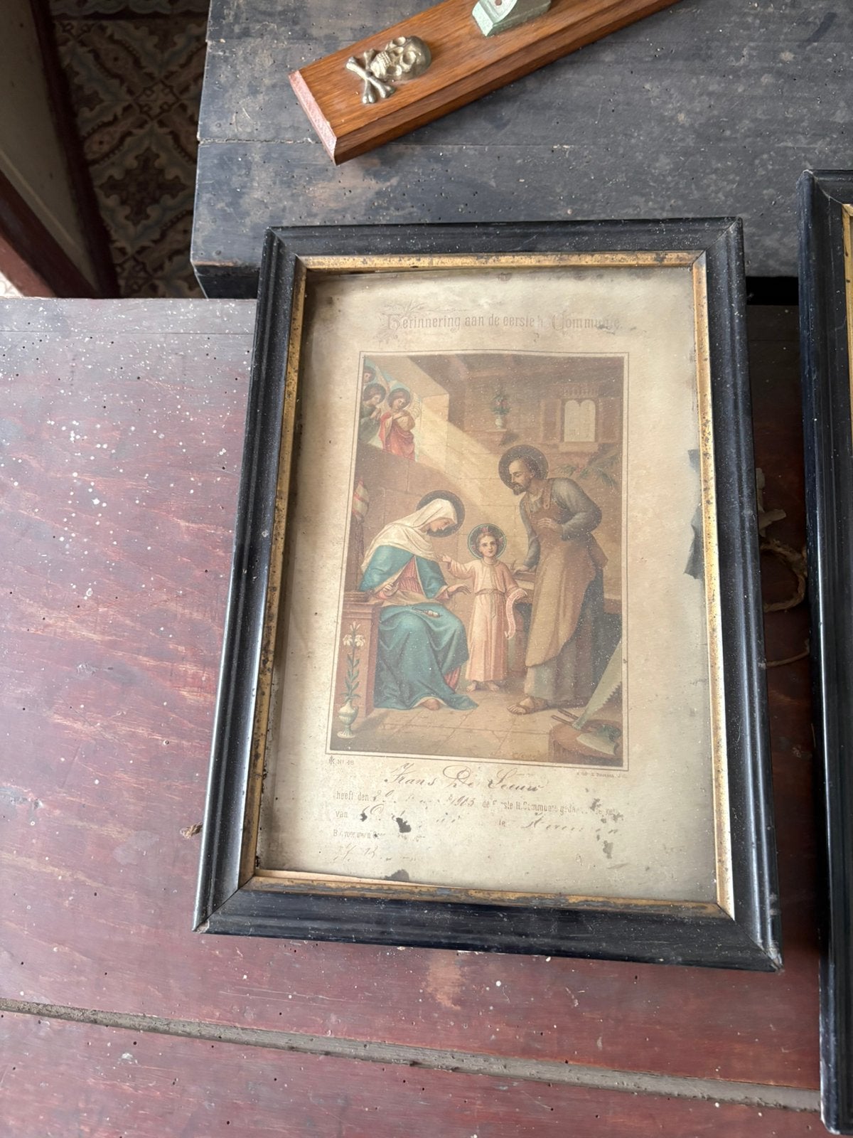 Oude fotokader, Antiek en Kunst, Ophalen of Verzenden
