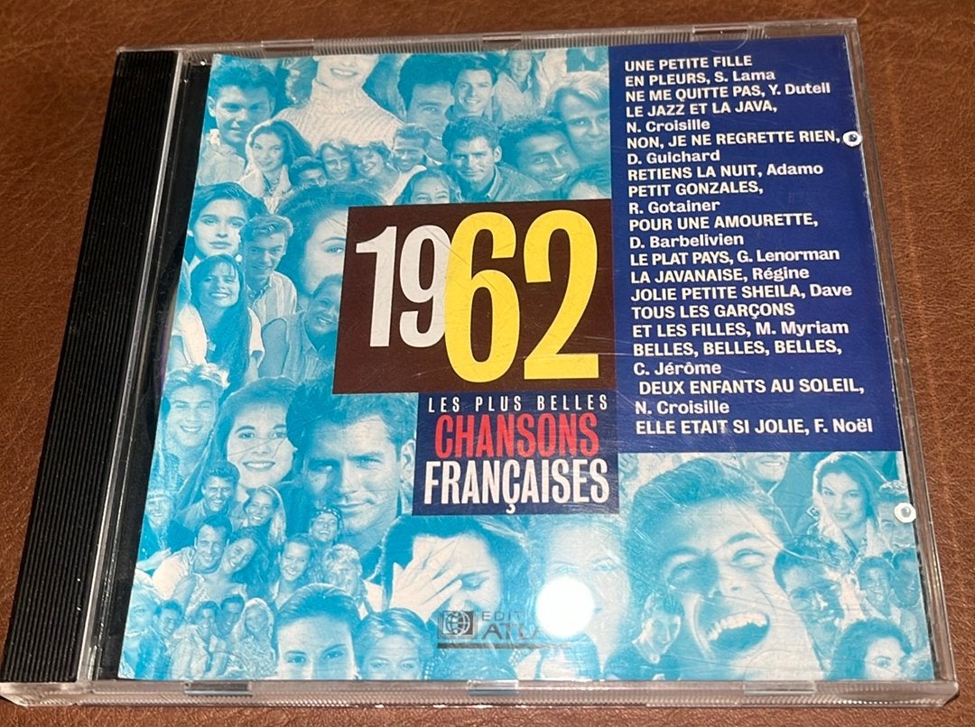 Les Plus Belles Chansons Françaises - 1962 - CD - FR, Cd's en Dvd's, Cd's | Verzamelalbums, Ophalen of Verzenden, Gebruikt