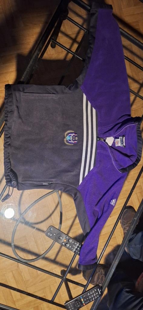 Retro fleece Anderlecht  uit 1999/2000 heel goede staat