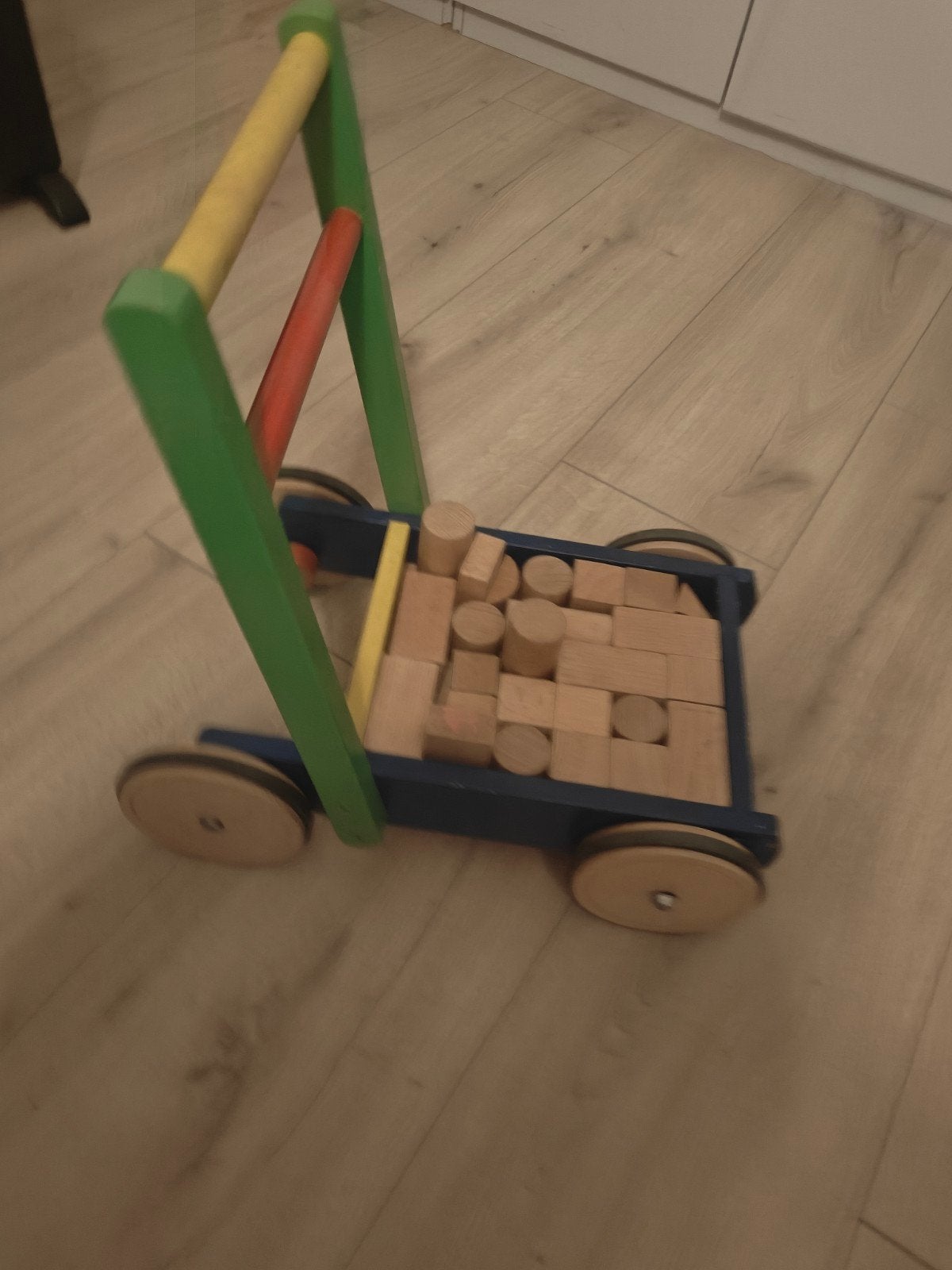 kar met blokken, Kinderen en Baby's, Ophalen