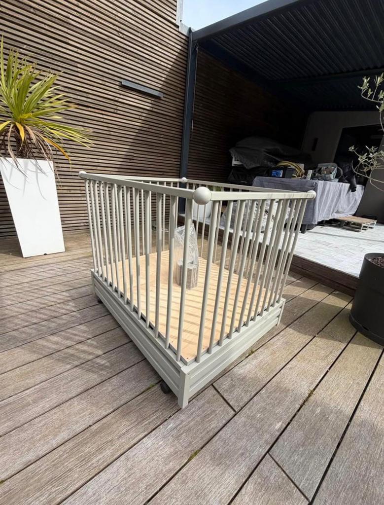 Parcs pour bébé (parc evolutif, parc pliable), Enlèvement, Utilisé, Lit