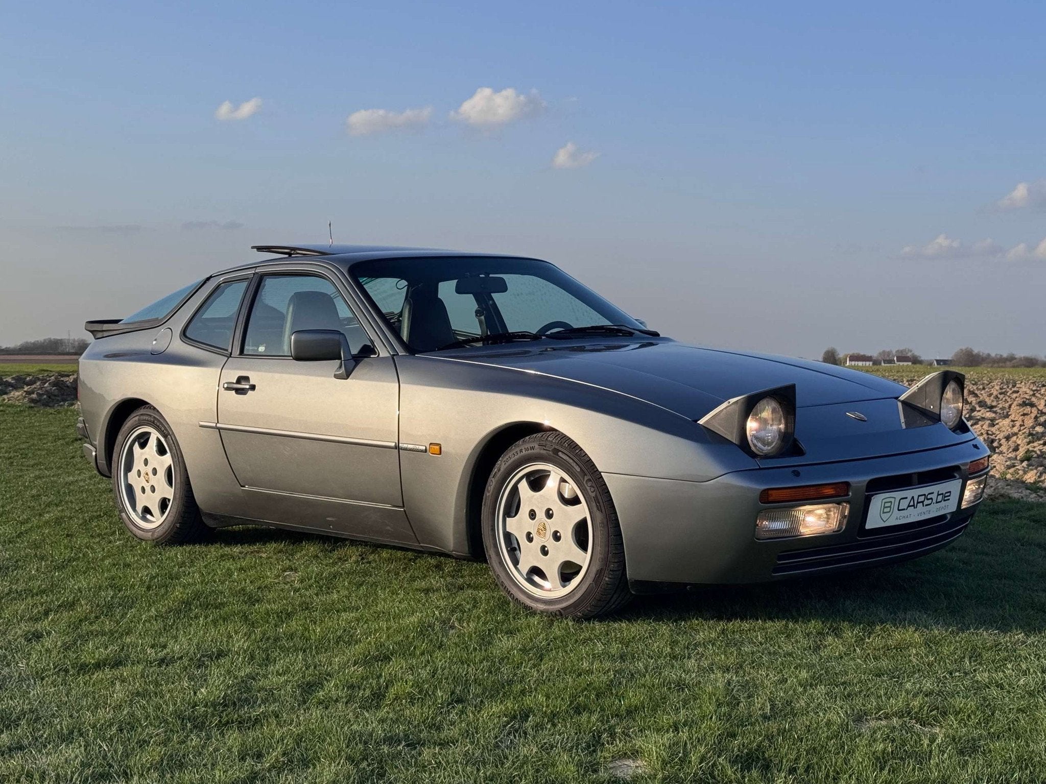 Porsche 944 3.0L 16v S2 TARGA TITANIUM N02 EXTREMELY RARE, Autos, Cuir, Argent ou Gris, Achat, 155 kW