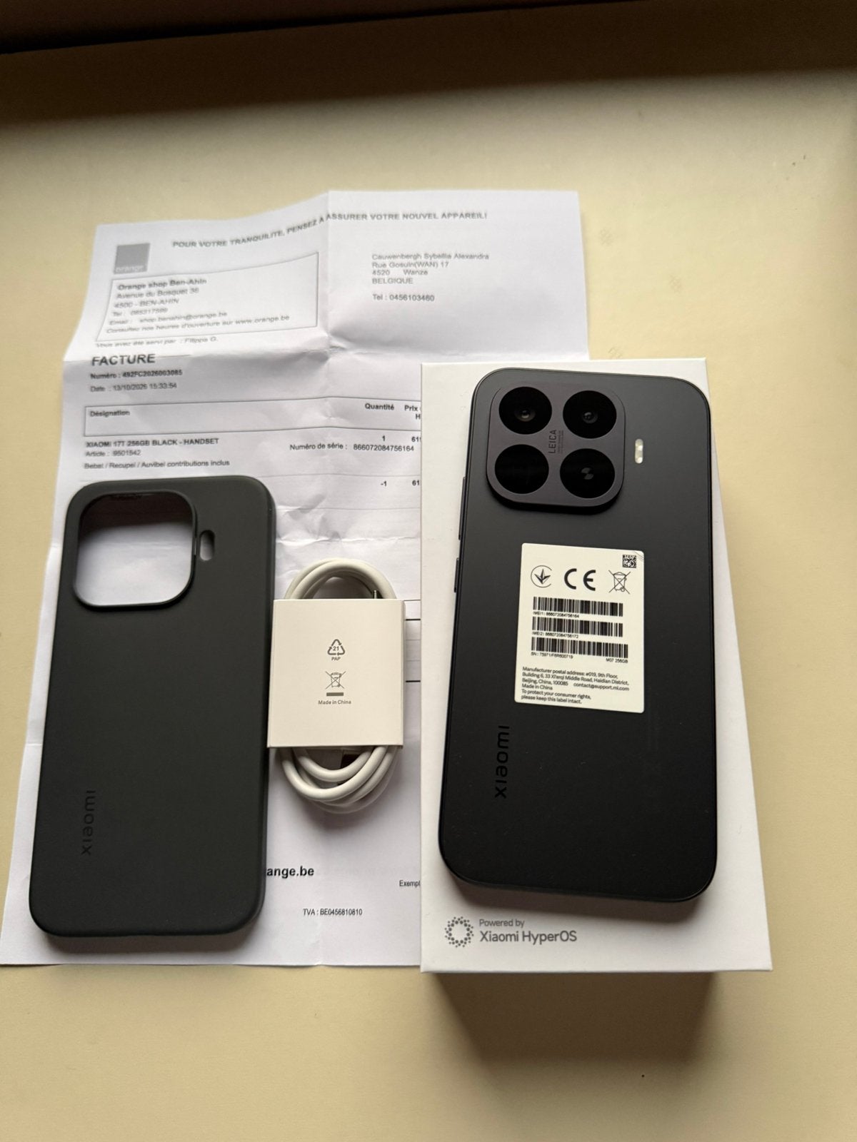 Xiaomi 17T 256gb État neuf, Enlèvement, Comme neuf