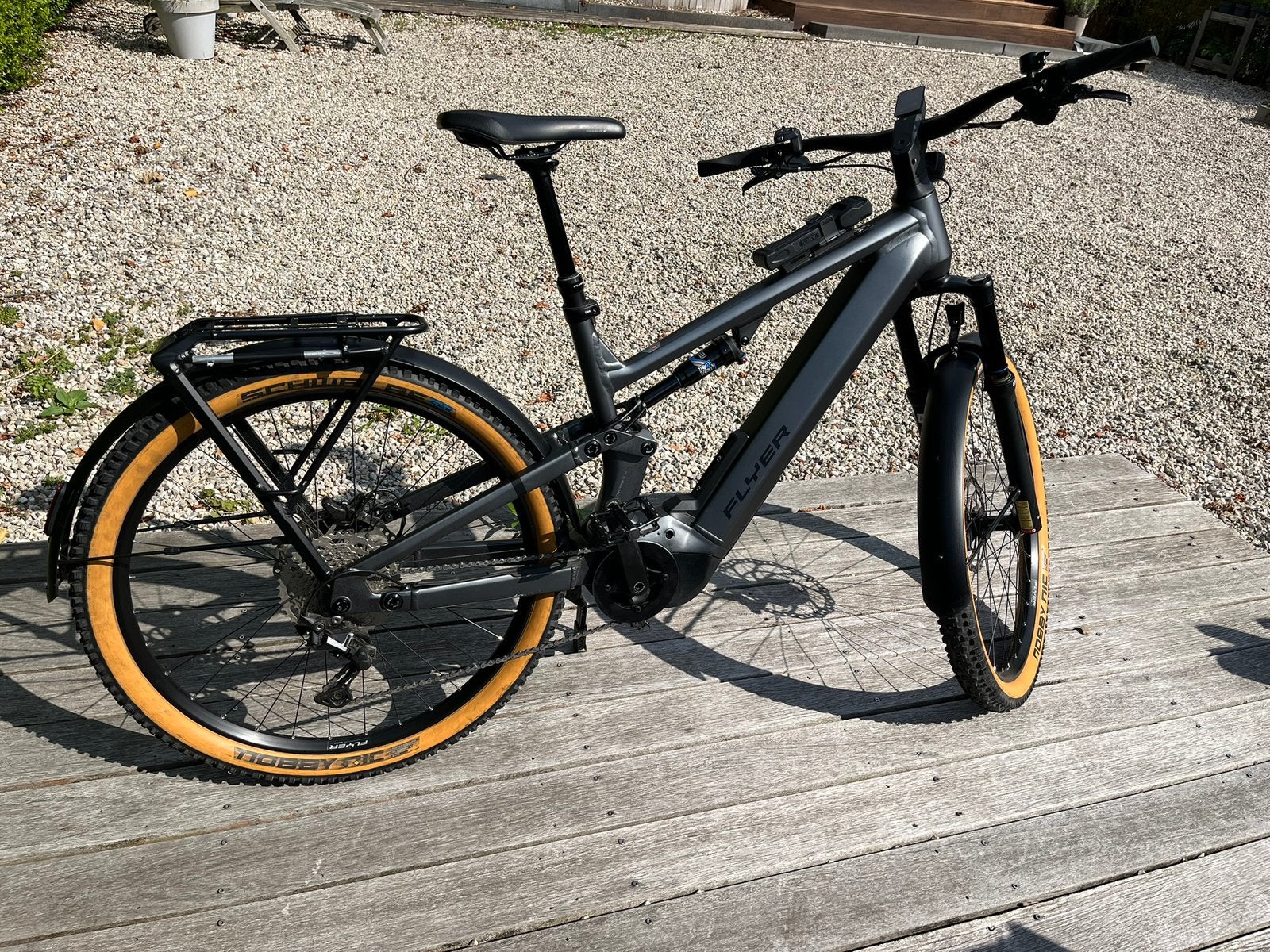 Flyer Goroc x 4.10 FS 750 Wh, Fietsen en Brommers, Gebruikt, Vering, 10 tot 15 versnellingen, 61 tot 65 cm