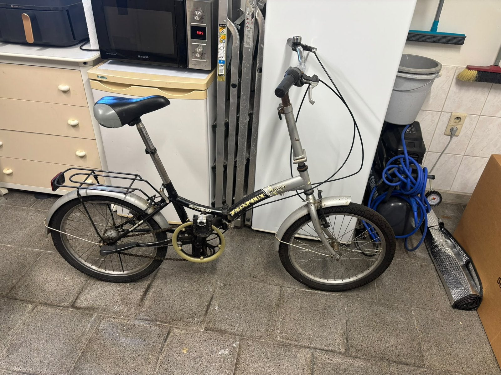 Plooifiets, Fietsen en Brommers, Ophalen, Zo goed als nieuw