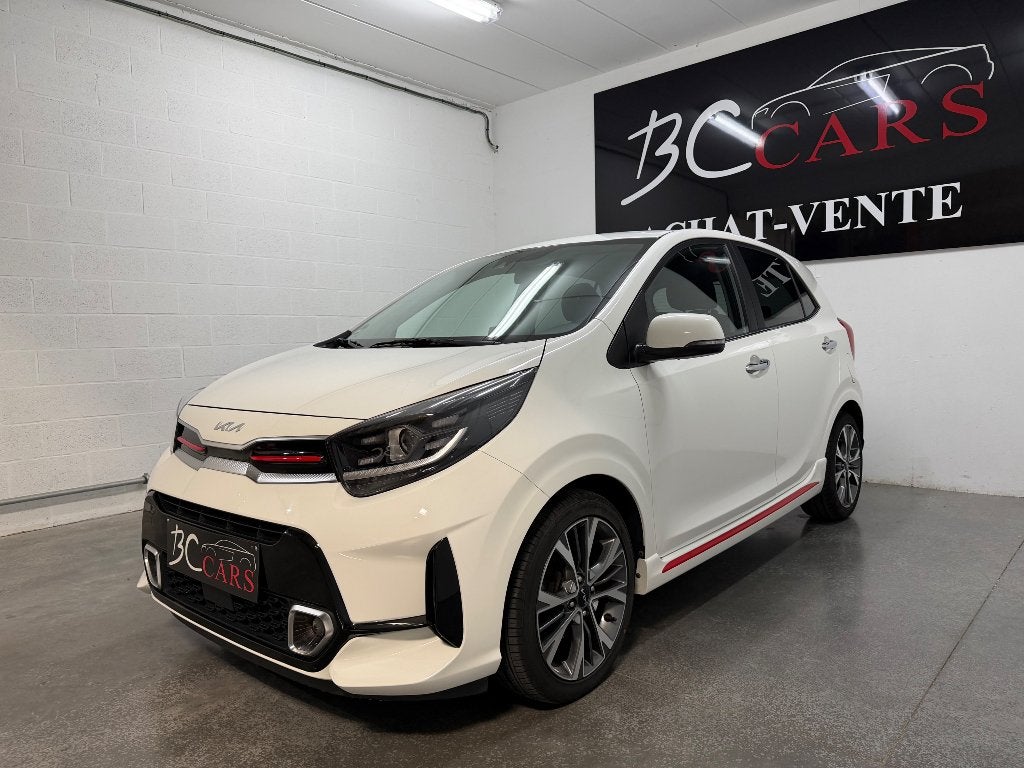 Kia picanto 1.0i*garantie*gt Line cuir gps caméra, Autos, Kia, Cuir, Achat, Entreprise, Boîte manuelle