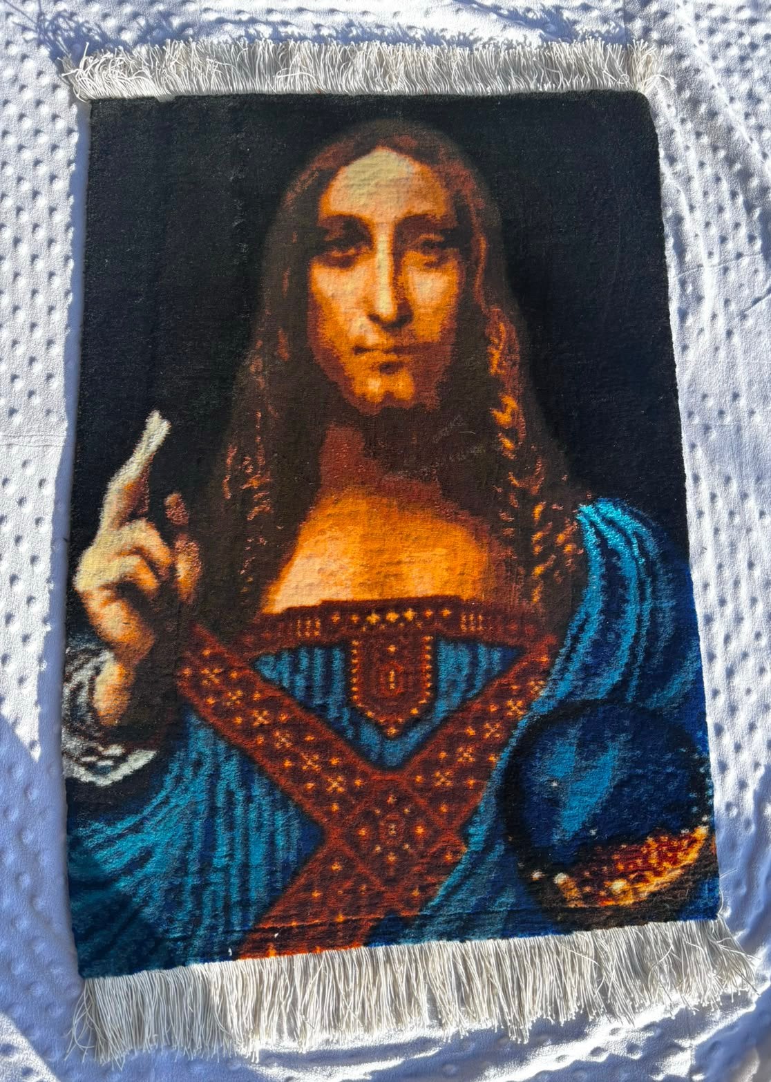 Nouveau tapis Mona Lisa fait main - qualité de luxe, Enlèvement