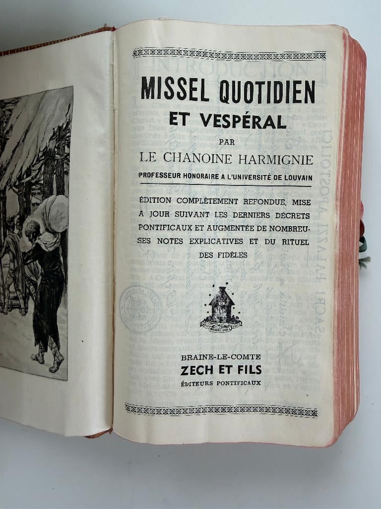 Missel quotidien et vespéral, Ophalen