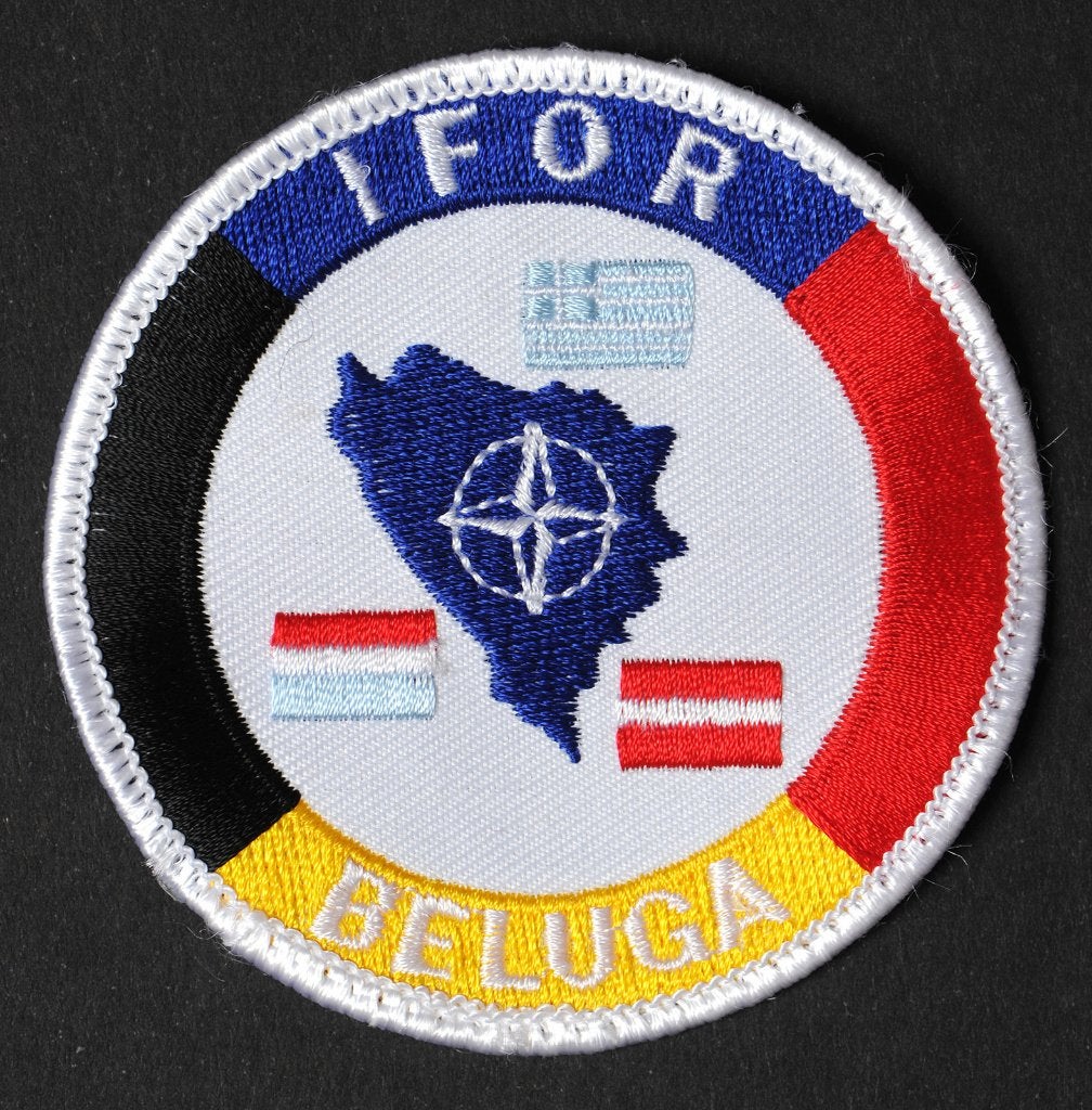 IFOR BELUGA - Patch (1), Envoi, Armée de terre, Emblème ou Badge