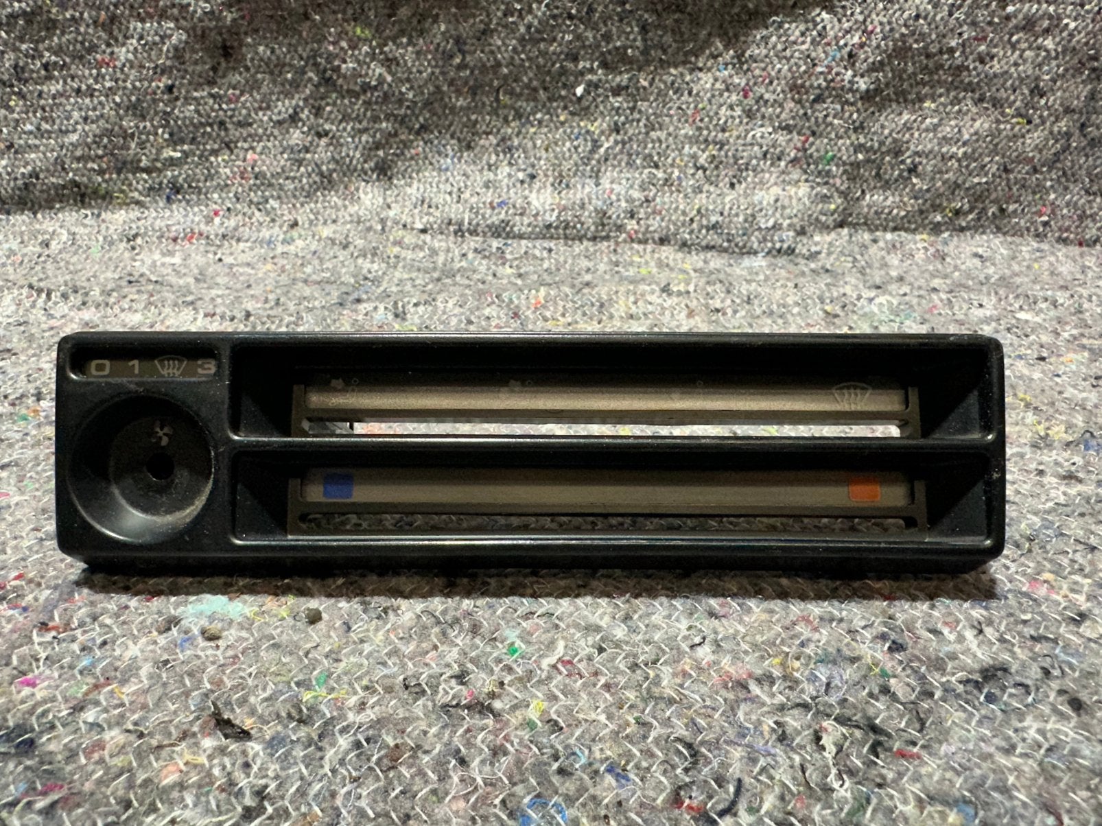 Commande chauffage/ventilation VW Golf 2, Enlèvement, Utilisé