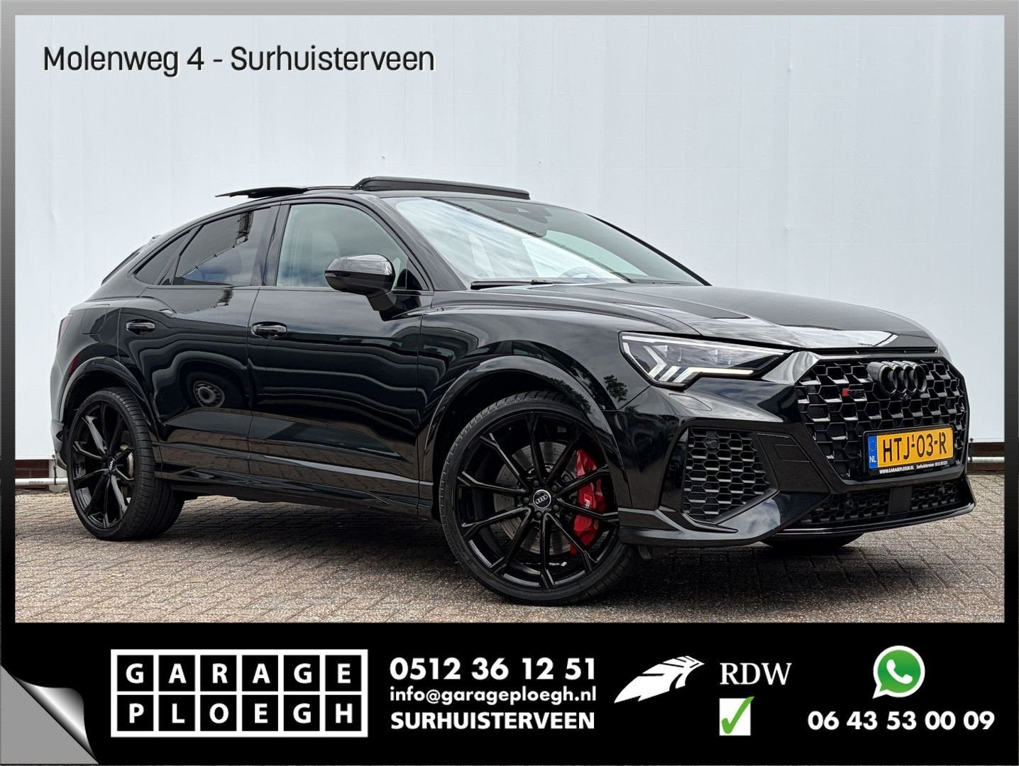 Audi Q3 Sportback TFSI RS Pano.dak Carplay Pano.dak attache, Autos, Achat, Entreprise, 228 g/km, Automatique