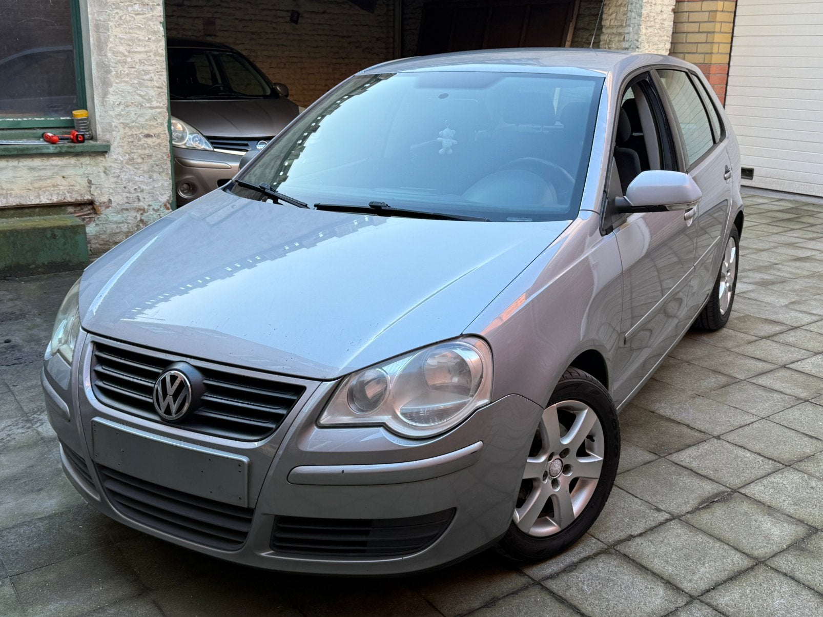 VW Polo 1.2i Essence Euro4 7/2007 5 Portes Clim Jantes, Auto's, Voorwielaandrijving, Stof, 140 g/km, 1198 cc