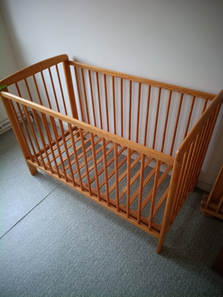 Houten babybed 120x60, Enlèvement, Utilisé, Lit