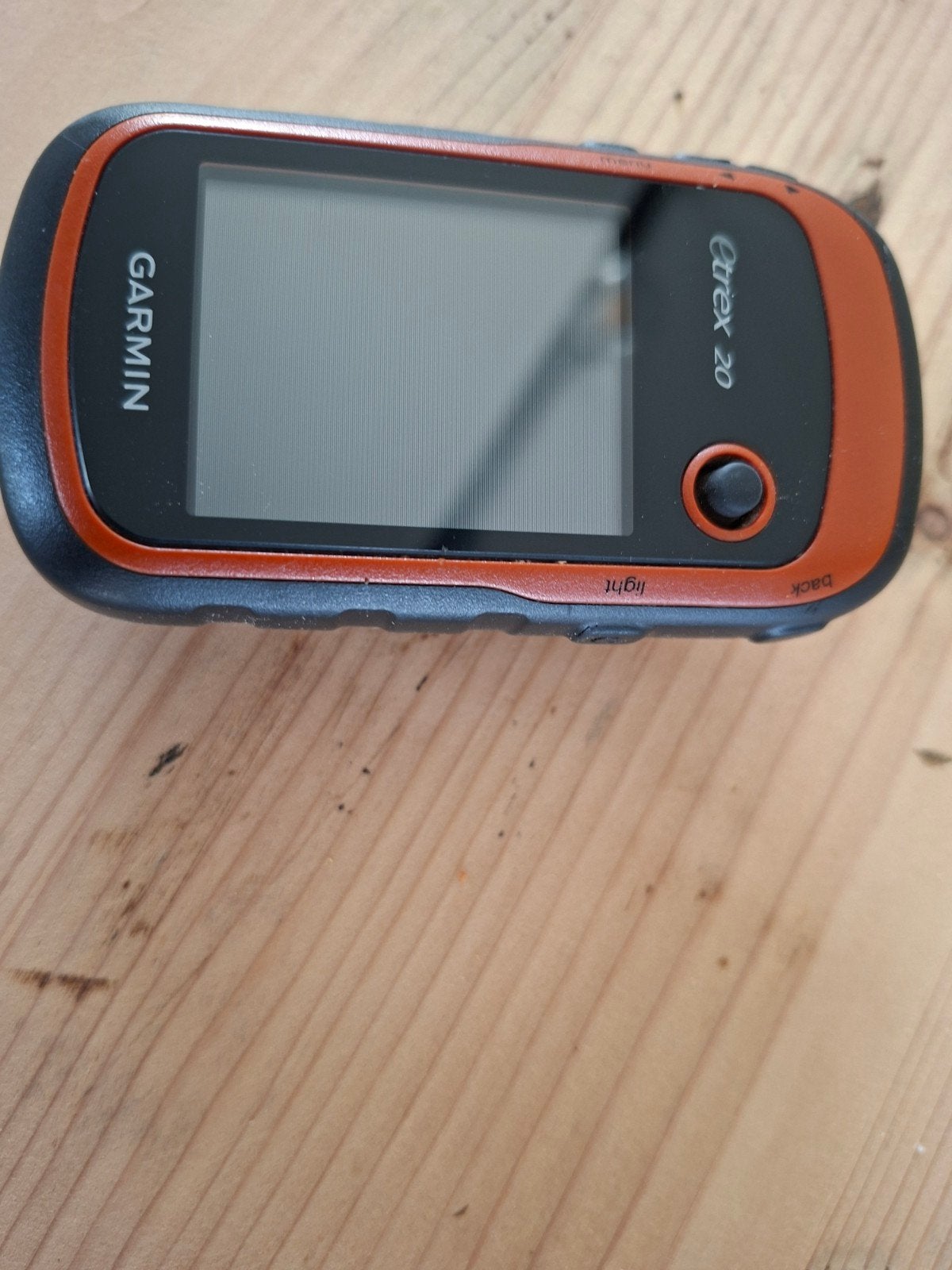 Garmin Etrex20 gps, Ophalen
