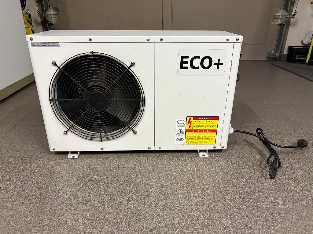 Warmtepomp zwembad, Ophalen, Gebruikt, Verwarming