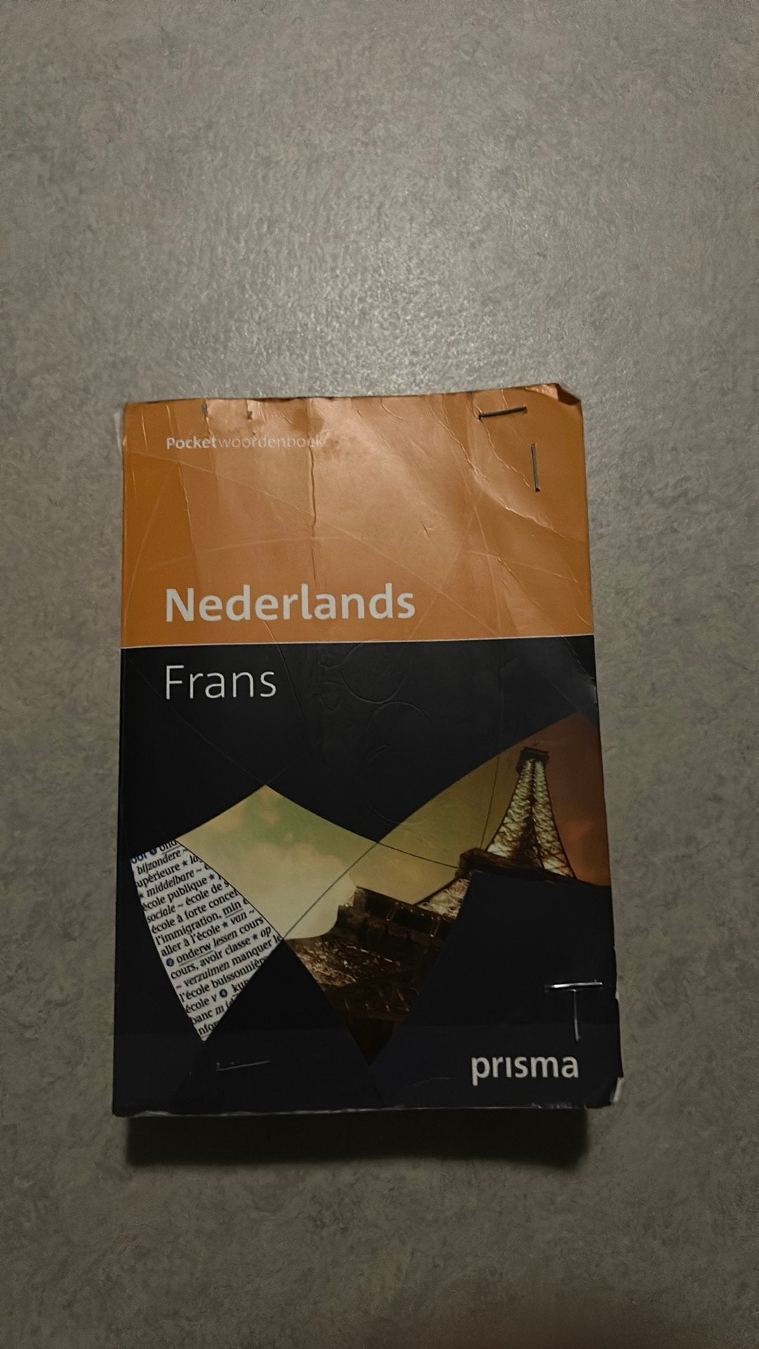 Nederlands-frans woordenboek, Livres, Dictionnaires, Enlèvement, Utilisé, Prisma ou Spectrum, Français