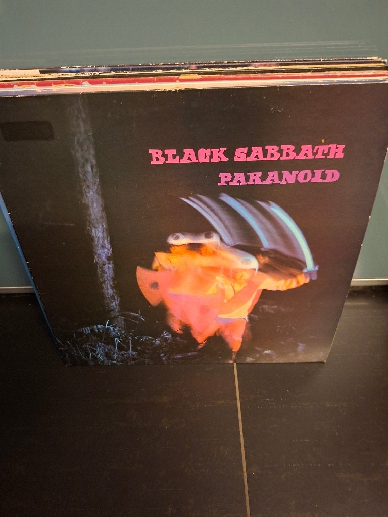 lp - black sabbath - paranoid - vak 5, LP, Gebruikt, Ophalen of Verzenden, Hardrock