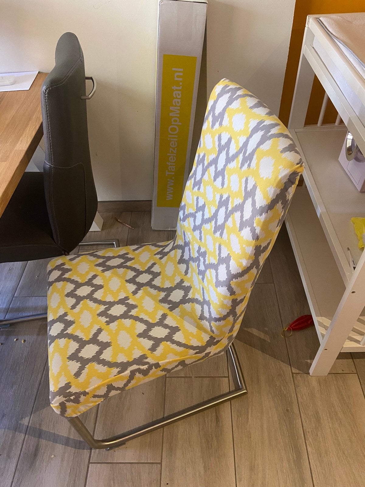 6 Eetkamerstoelen, Maison & Meubles, Gris, Enlèvement, Modern, Cinq, Six Chaises ou plus