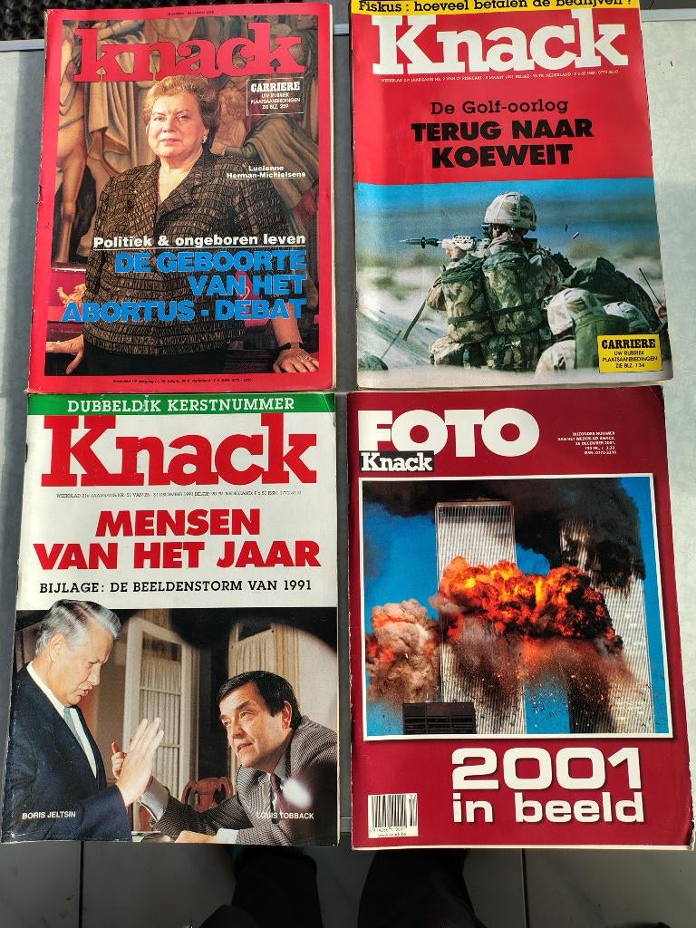 4 tijdschriften knack, Boeken, Tijdschriften en Kranten, Ophalen, Gelezen, Overige typen