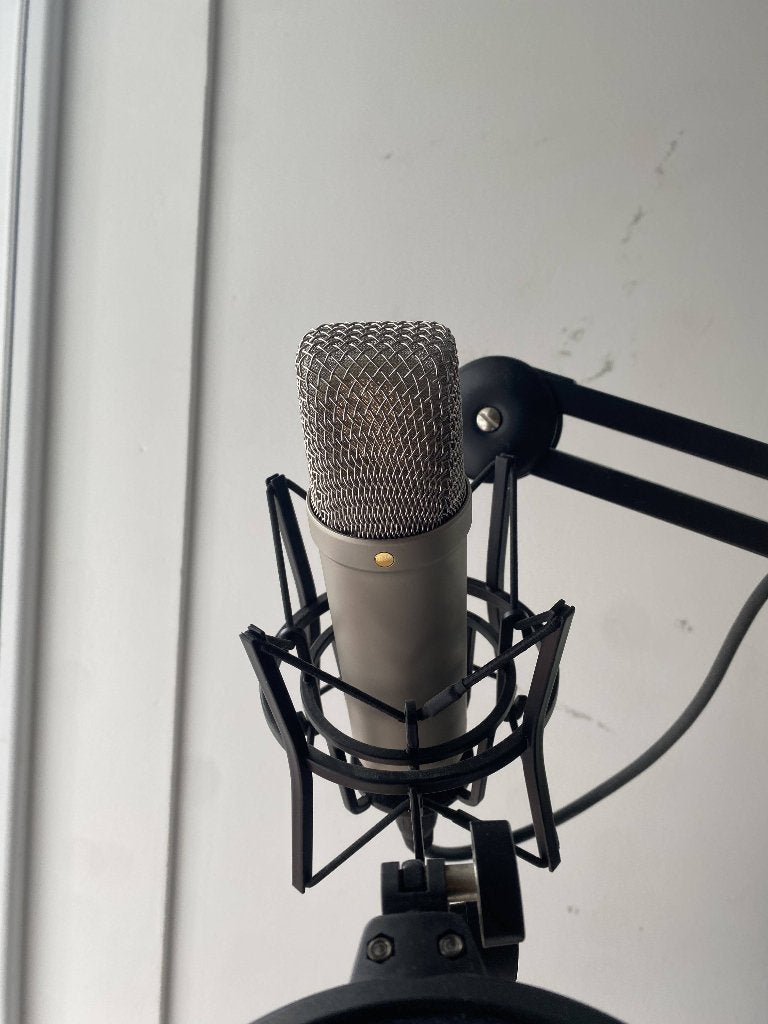 RODE NT1A + RODE PSA1+, Muziek en Instrumenten, Microfoons, Gebruikt, Studiomicrofoon, Ophalen of Verzenden