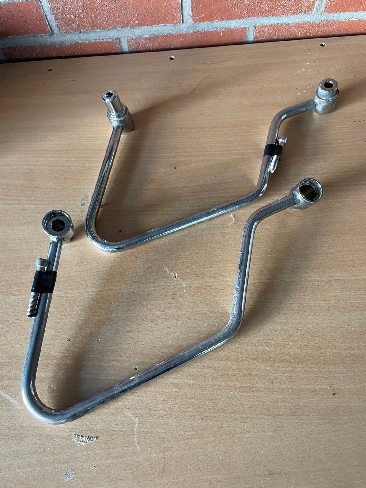 Beugels voor zadeltassen Suzuki intruder VS800, Ophalen, Gebruikt