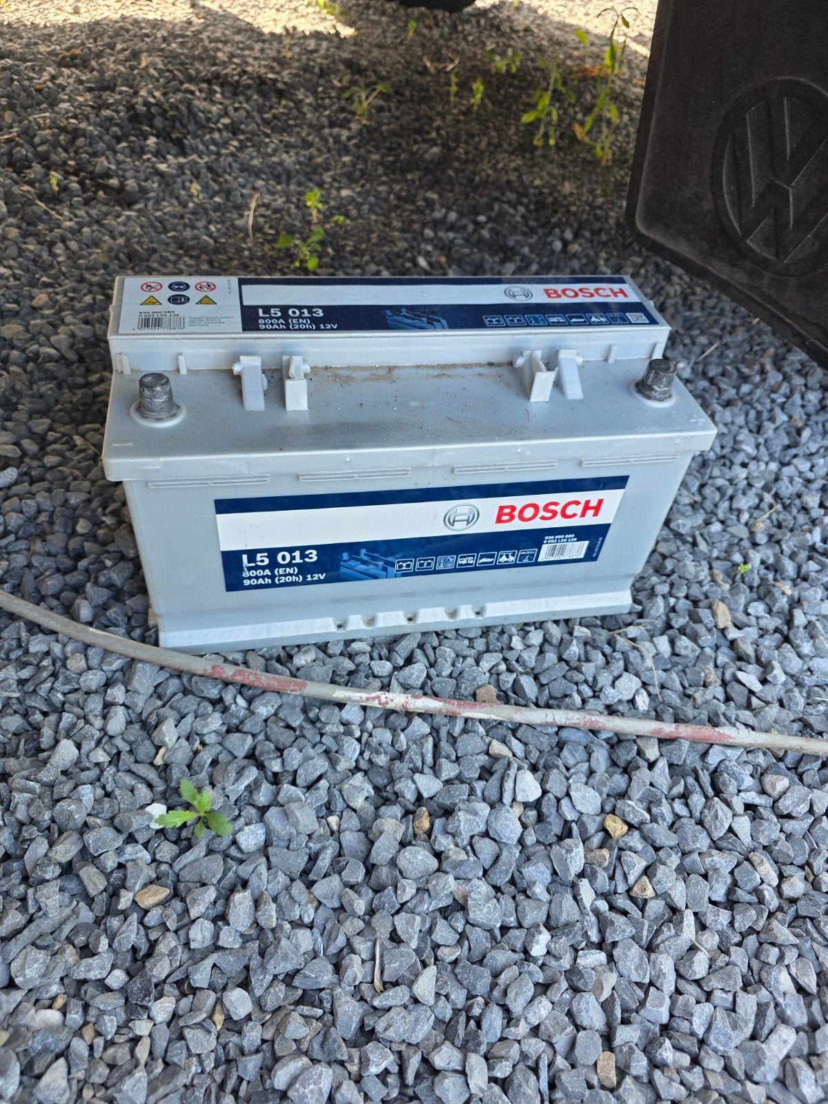 Batterij 12v, Ophalen
