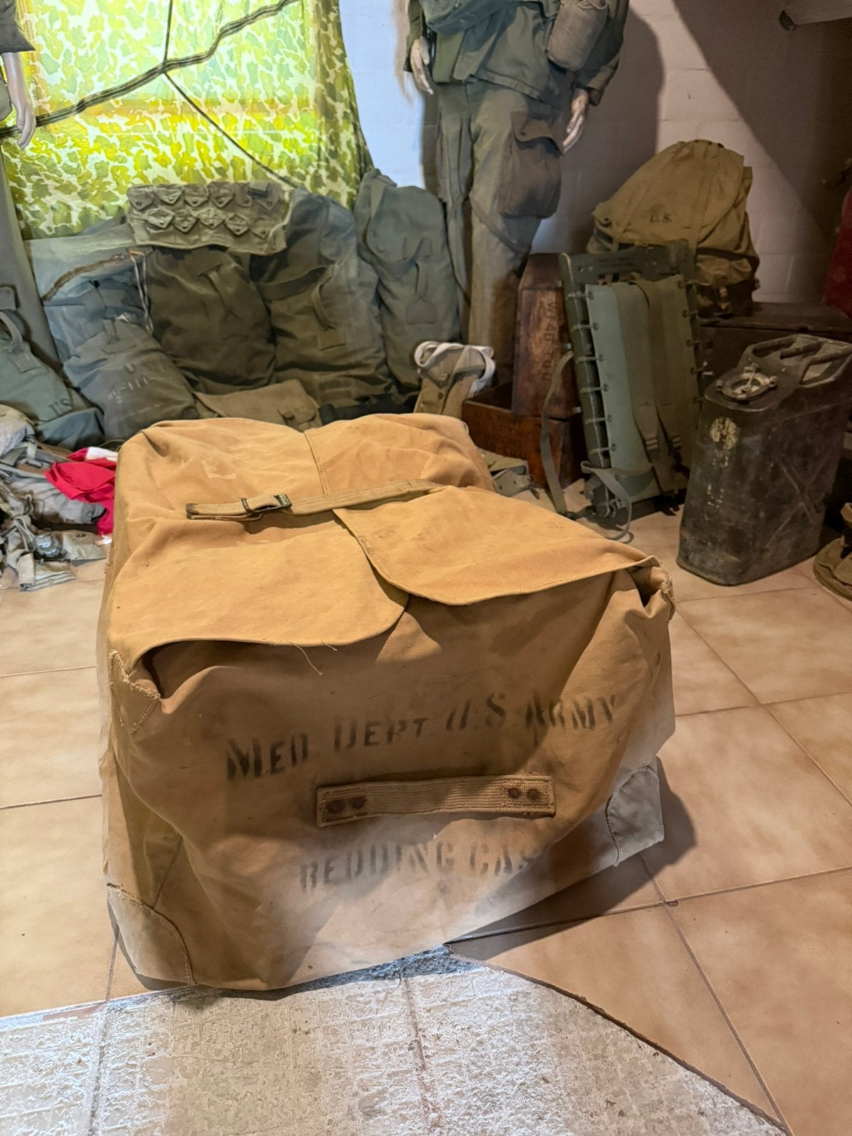 Us ww1 medical bedding case, Verzamelen, Ophalen of Verzenden