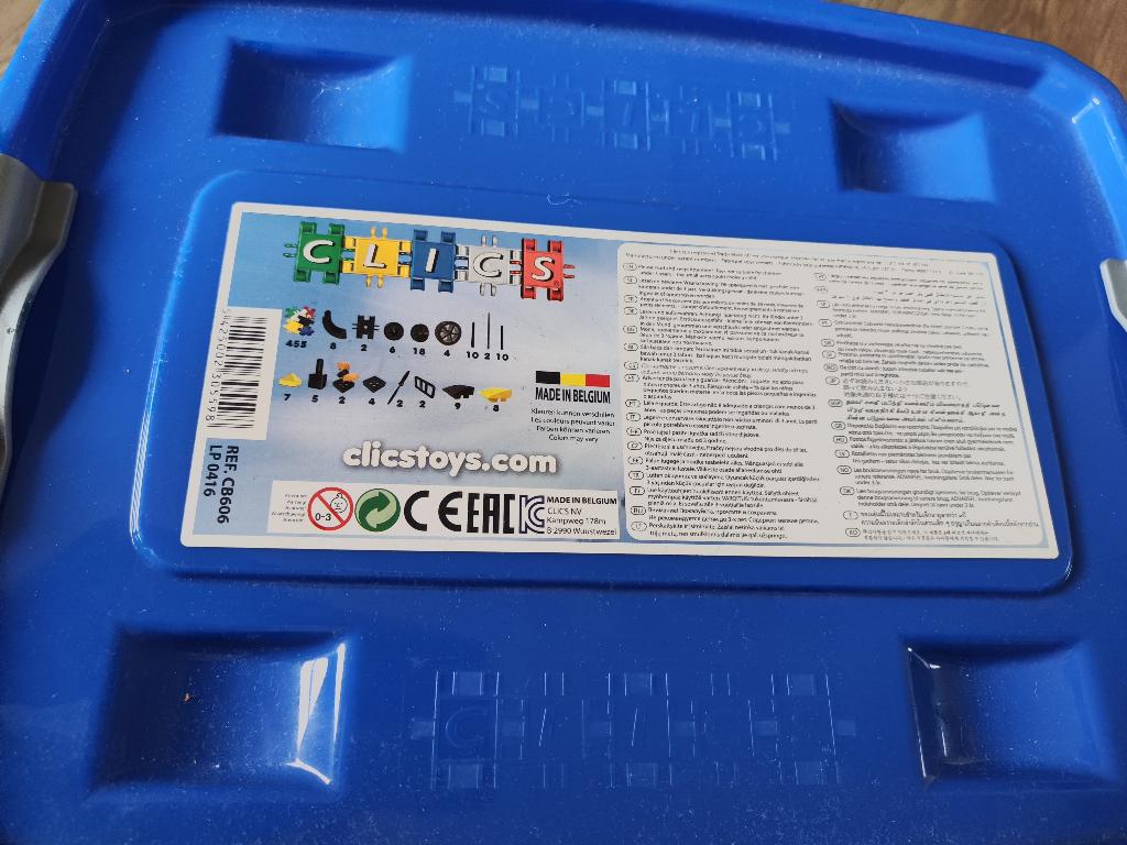 Clics, Kinderen en Baby's, Speelgoed | Bouwstenen, Ophalen, Zo goed als nieuw, Overige merken