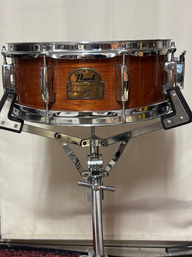 Pearl Omar Hakim Signature Series snare, Muziek en Instrumenten, Drumstellen en Slagwerk, Ophalen, Zo goed als nieuw, Pearl