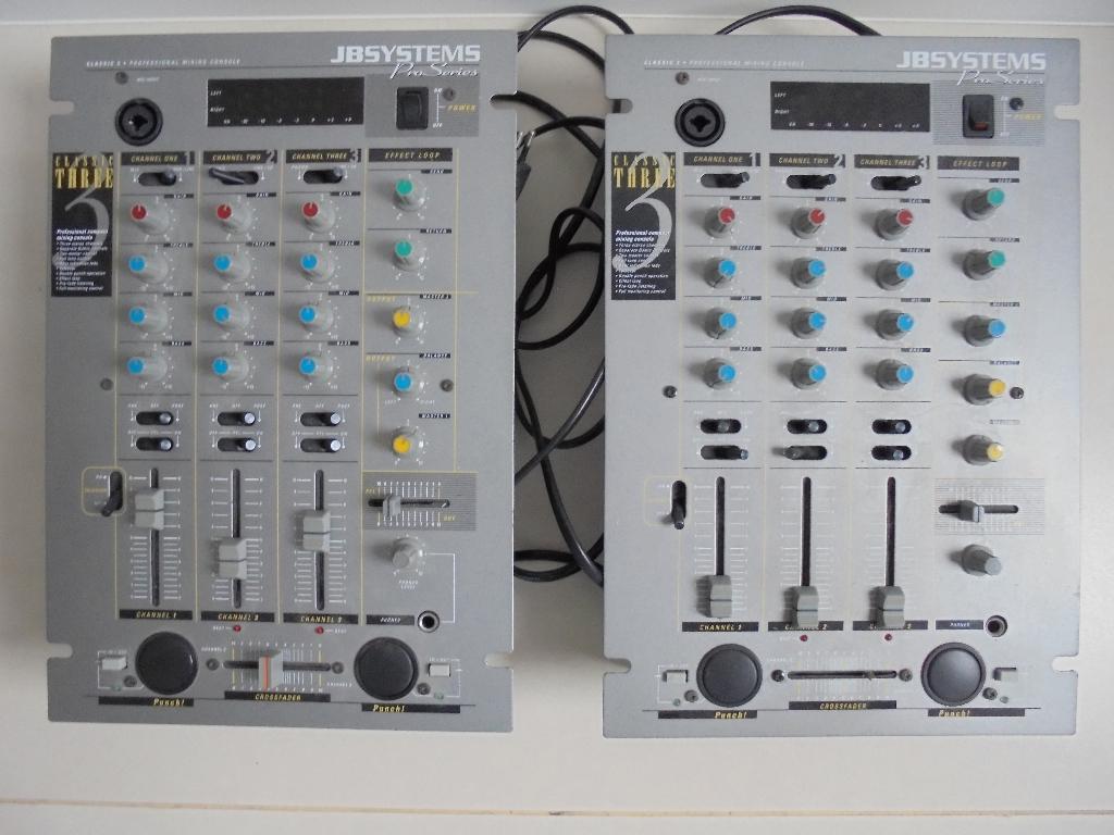 JB-Systems PRO SERIES Classic three mengpaneel, Muziek en Instrumenten, Mengpanelen, Ophalen of Verzenden, Gebruikt
