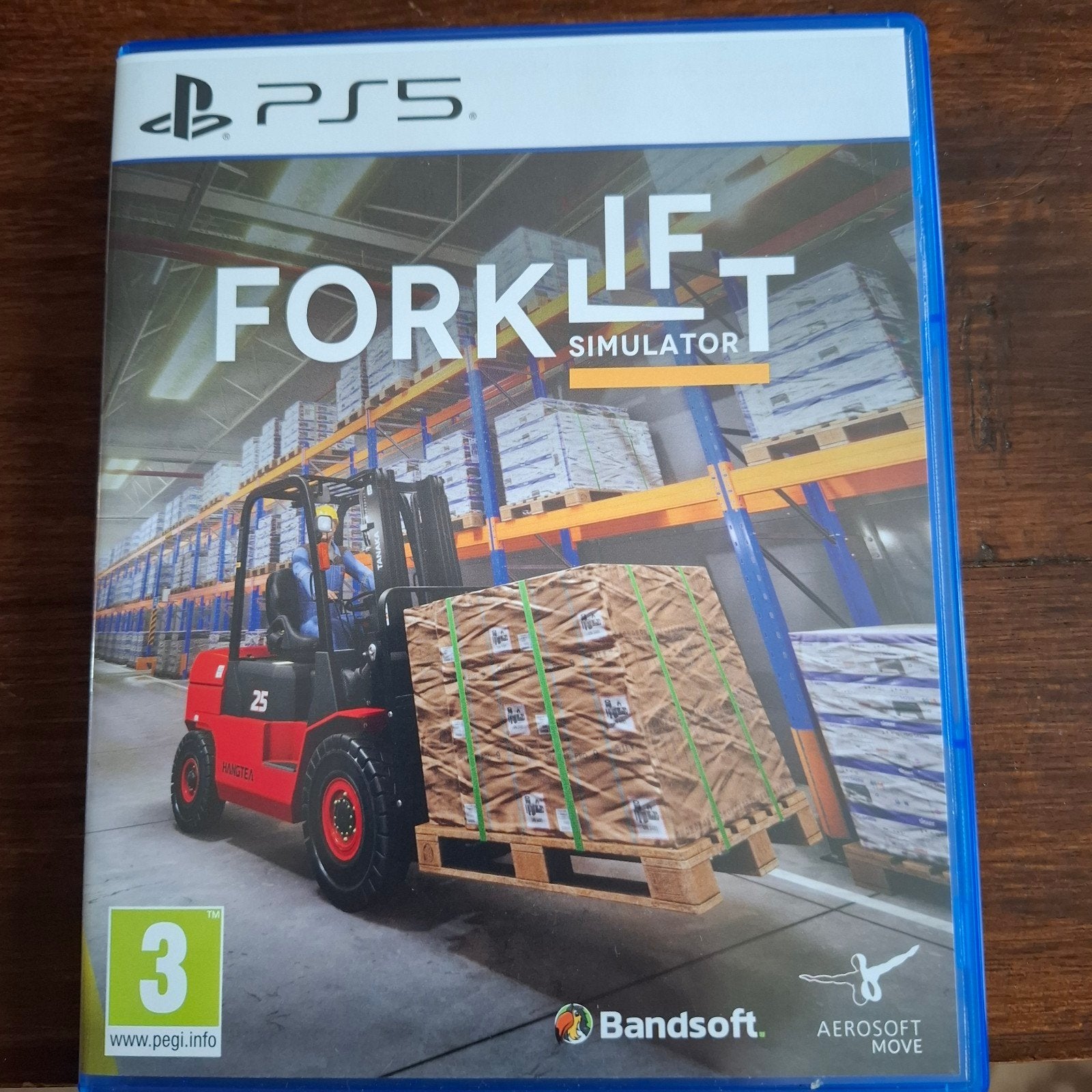 Forklift Simulator, Ophalen, 1 speler, Zo goed als nieuw, Eén computer