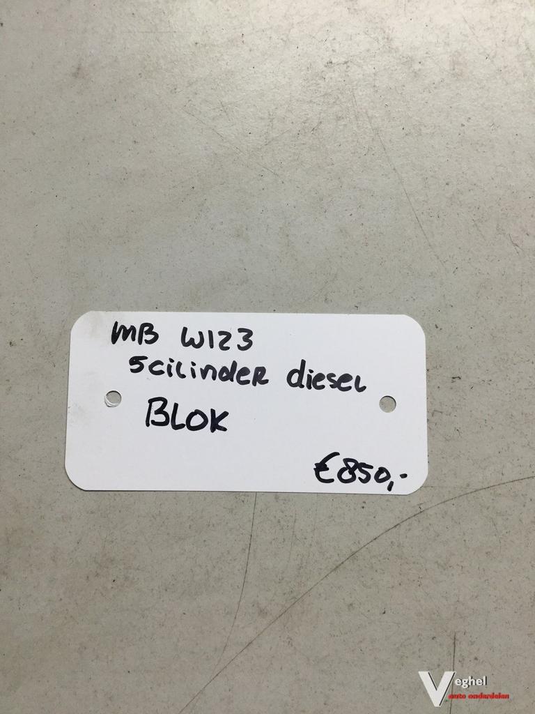 Mercedes W123 5 Cilinder Diesel Kaal Blok, Ophalen, Gebruikt, -, -