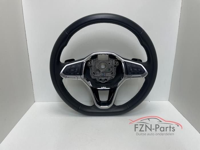 VW Touran 5TA Stuur MF+F1+VIEW Leer, Ophalen of Verzenden, Gebruikt