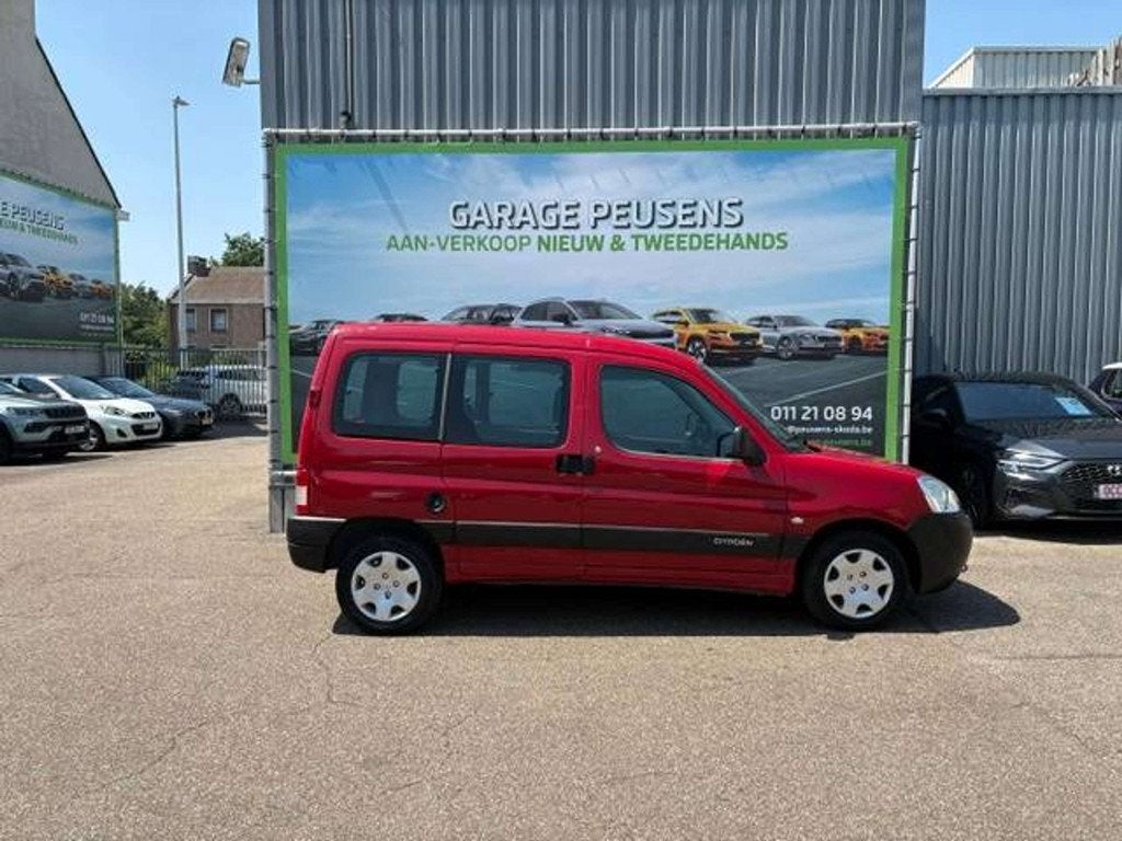 Citroën Berlingo 1.4i (bj 2006), Stof, Zwart, Overige kleuren, Citroën