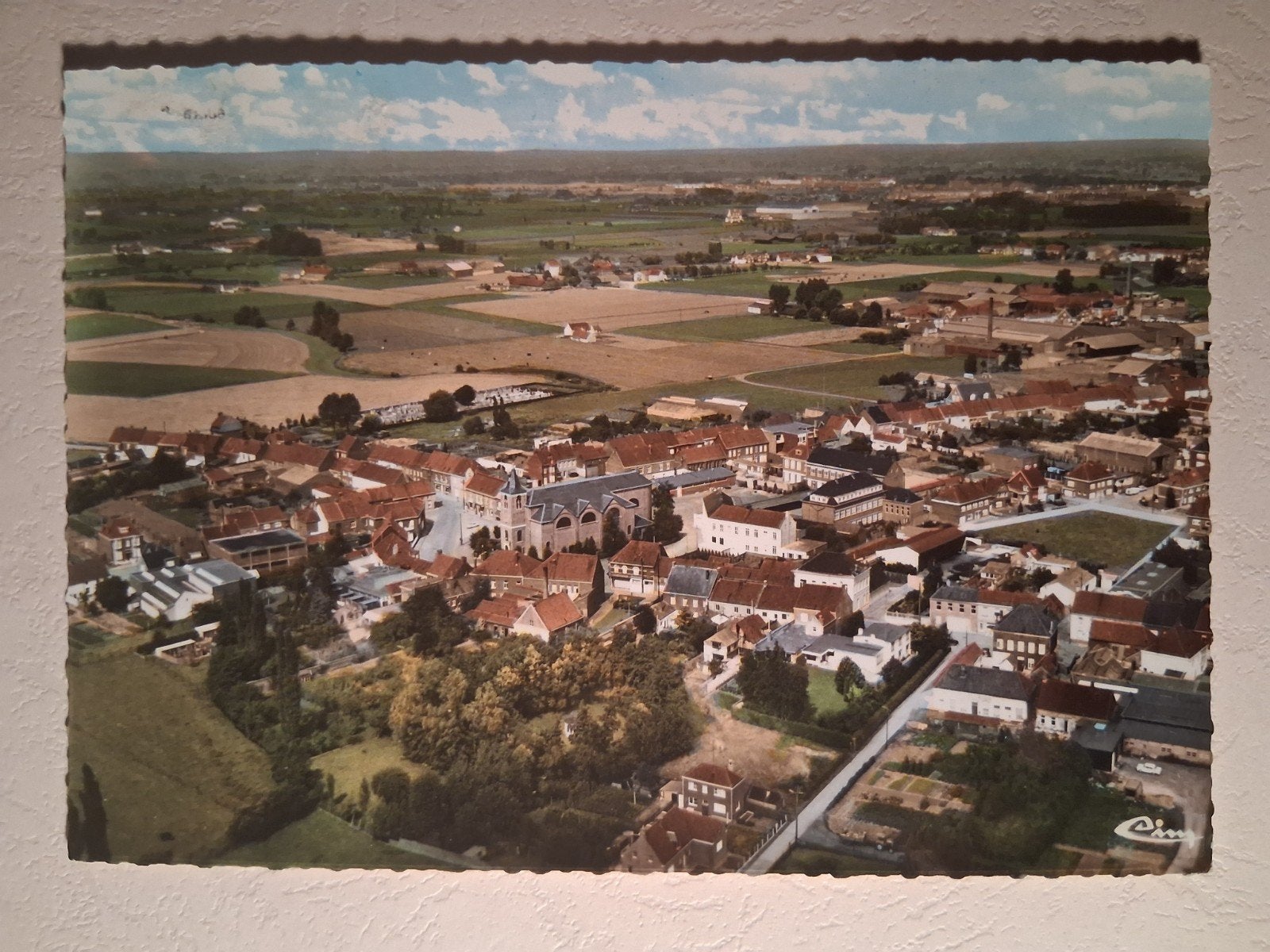 postkaart Luchtopname Desselgem, Enlèvement ou Envoi