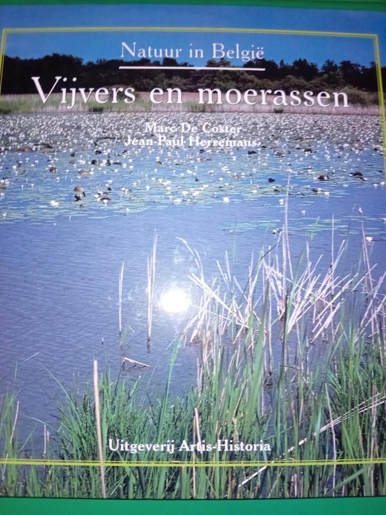 réserver des étangs et des marécages, Enlèvement ou Envoi, Comme neuf, Nature en général, Marc de coster & jean paul herremans