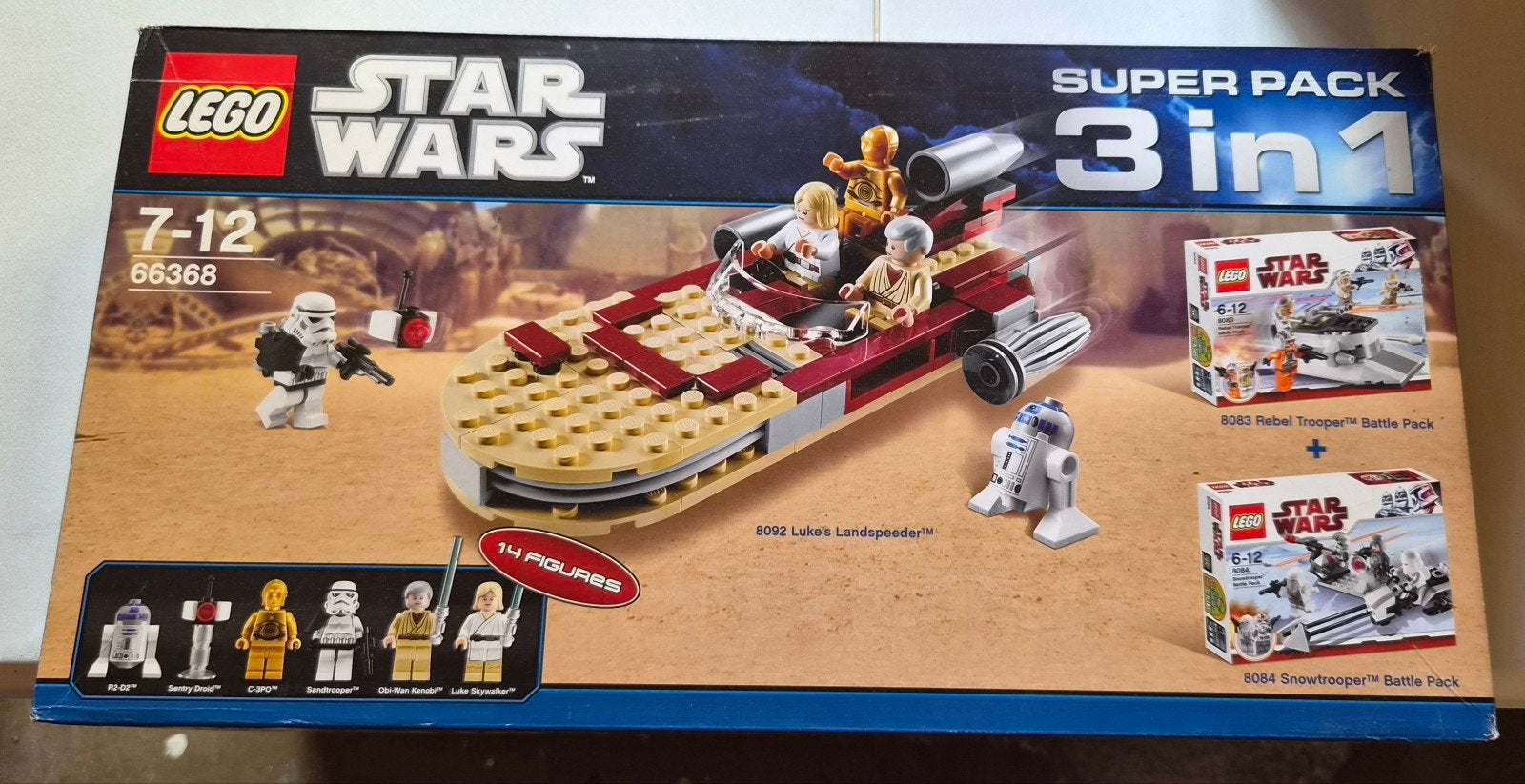 lego star wars 3in1, Enlèvement