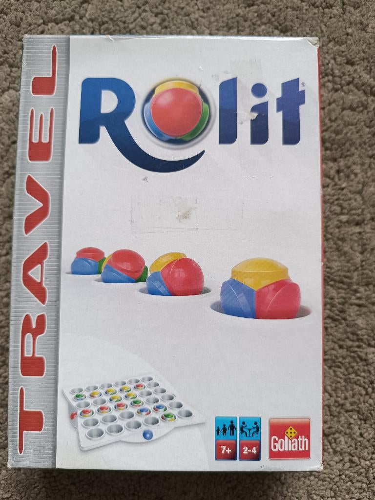 Travel spel- Rolit, Hobby en Vrije tijd, Drie of vier spelers, Ophalen, Zo goed als nieuw, Goliath