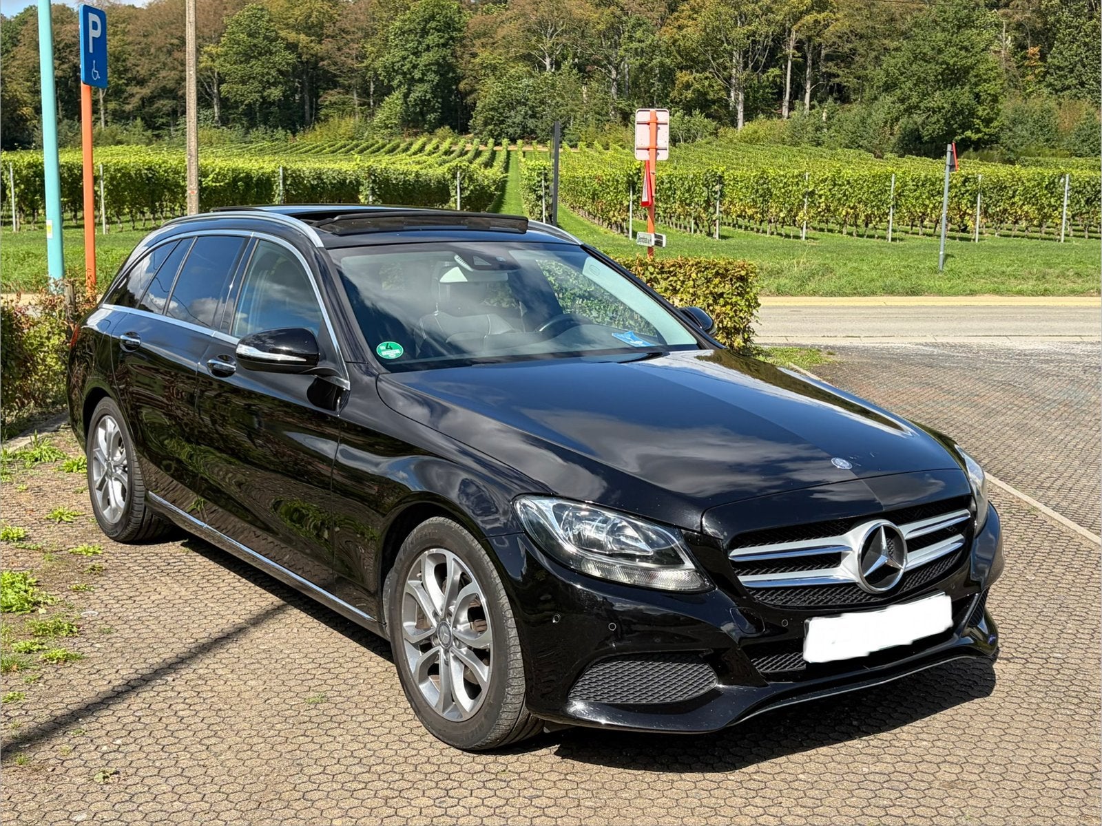 Mercedes C220 2.2 Diesel Automatique — 2015 — Euro 6, Achat, Euro 6, Attache-remorque, 5 portes