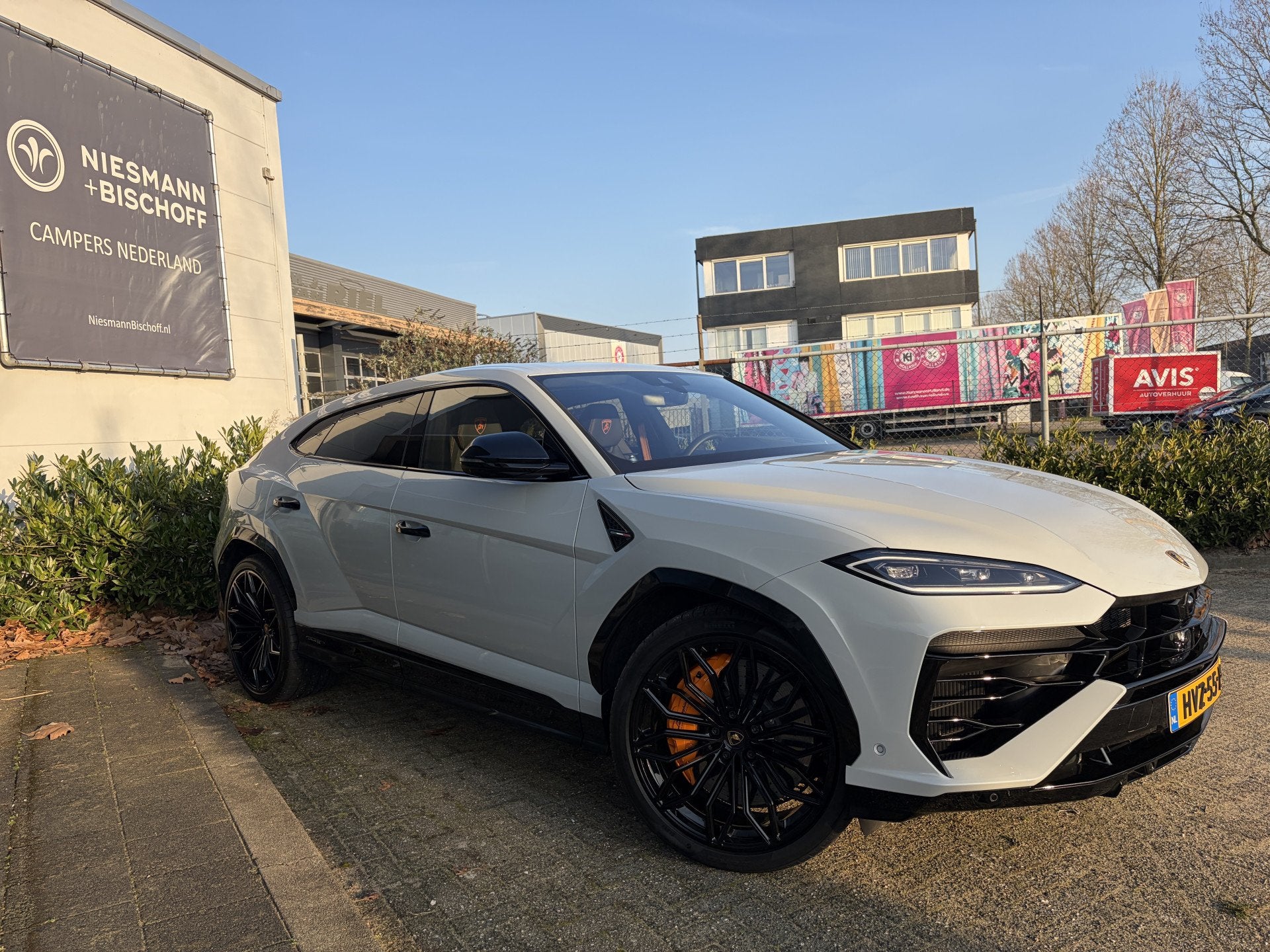Lamborghini Urus 4.0 V8 Hybrid SE 800pk Special Paint 23inch, Autos, Cuir, Argent ou Gris, 3996 cm³, Euro 6