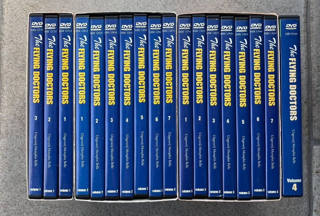 The Flying Doctors: Mini-serie + S1-3, Cd's en Dvd's, Ophalen, Nederlands, Nederlands