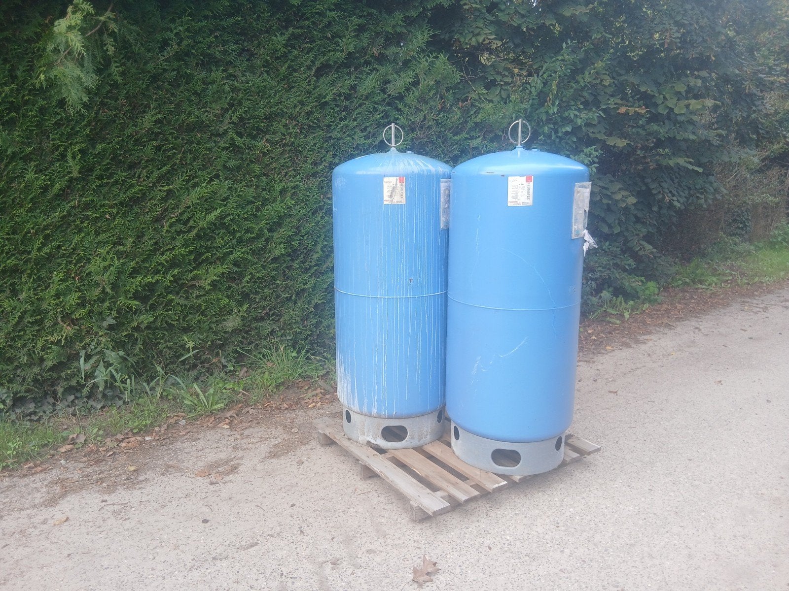 waterdrukvaten / expansievaten, Enlèvement