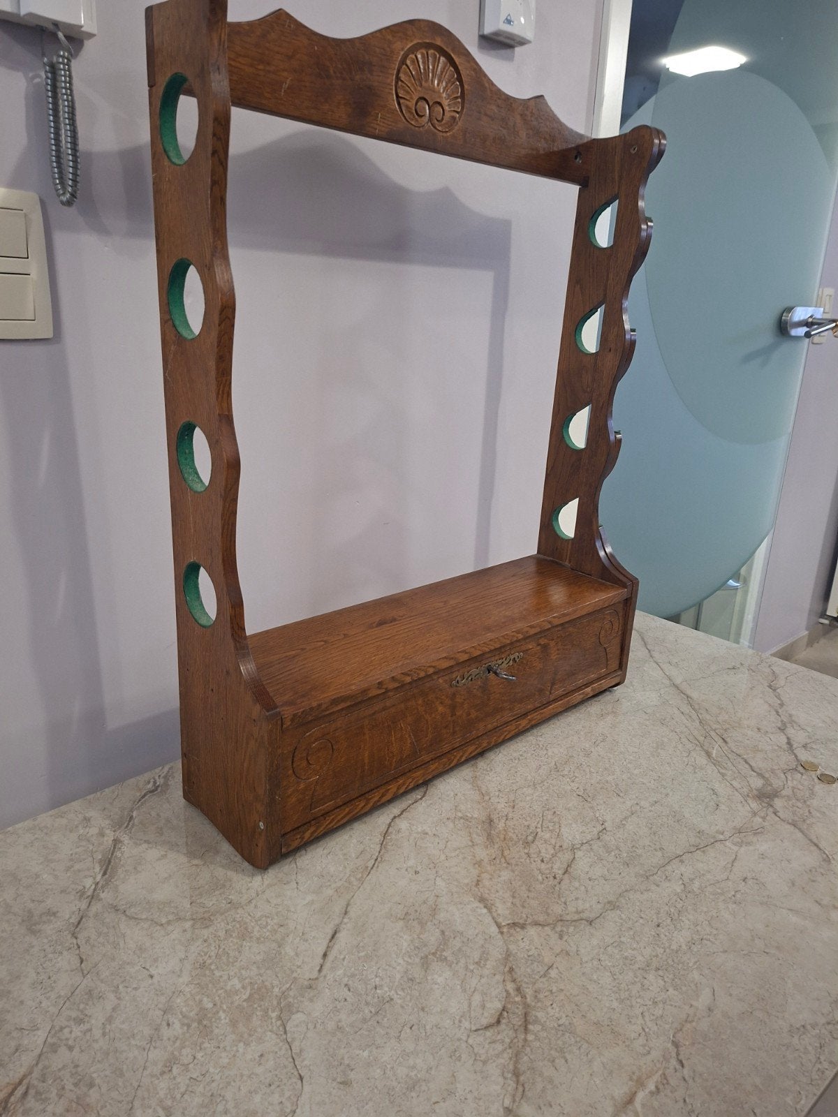 meuble pour porte-fusil, Enlèvement