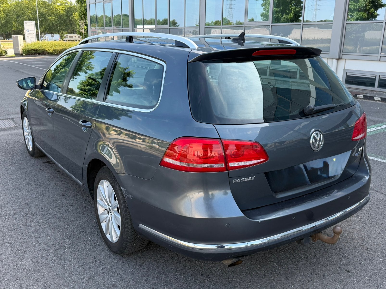 Volkswagen Passat 1.4 TSI Automaat 156.000km 2011 export/hnd, Autos, Achat, Capteur de lumière, Noir, 5 portes
