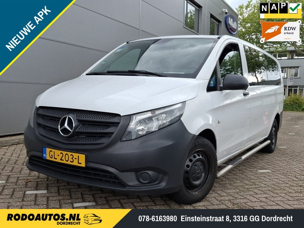 Mercedes-Benz Vito Tourer 109 BT Extra Lang 9p (3x3), Autos : Divers, Voitures accidentées, Mercedes-Benz, Boîte manuelle, Diesel