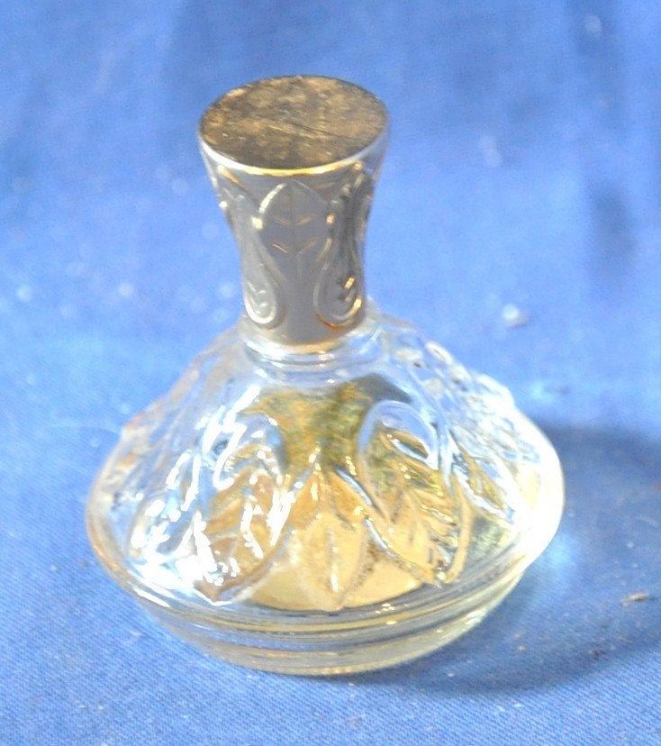 bouteille fiole vide parfum eau de cologne elegance (30), Enlèvement ou Envoi, Utilisé, Miniature
